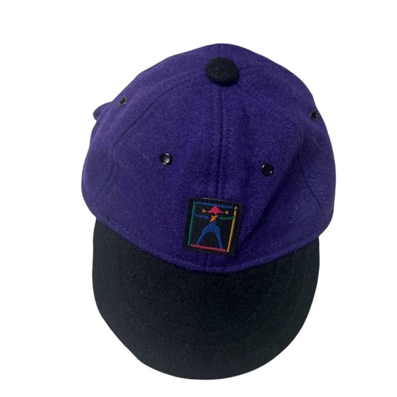 American Girl 18” Doll Purple Large Logo Varsity Jacket & Cap  GUC - Picture 4 of 13